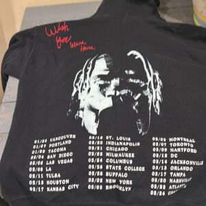 Travis Scott Astroworld Wish You Were Here Tour Merch Pullover Hoodie Sweatshirt